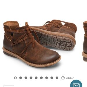 Born Tarkiln Leather Ankle Boot